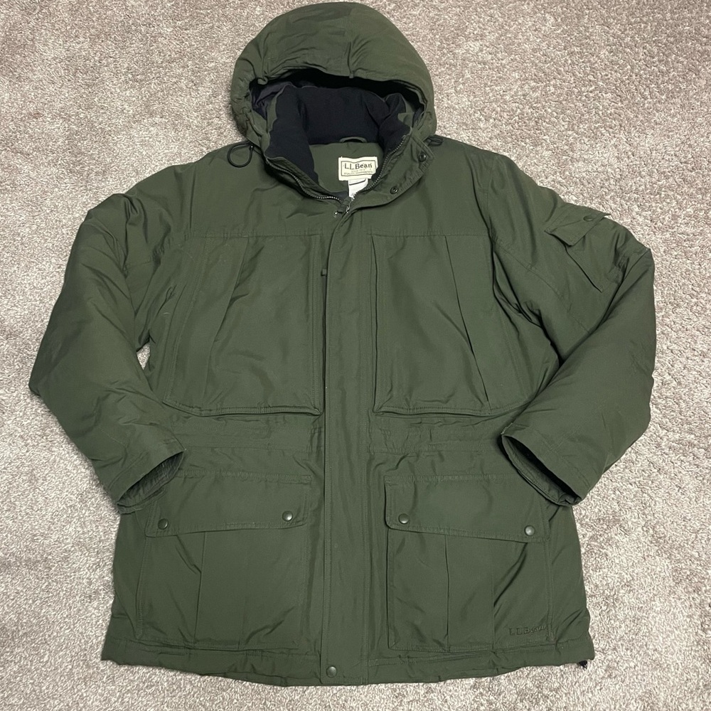 Men’s L.L. Bean Goose Down Parka Size XL